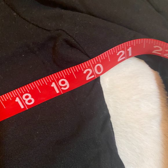 Joe Fresh Long "Bell" Sleeve Black T-Shirt XL - Picture 5 of 5